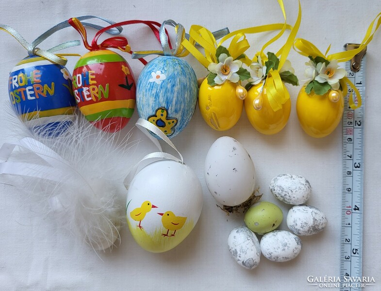 Húsvéti műanyag hungarocell tojás dekoráció tojásfa kellék dísz