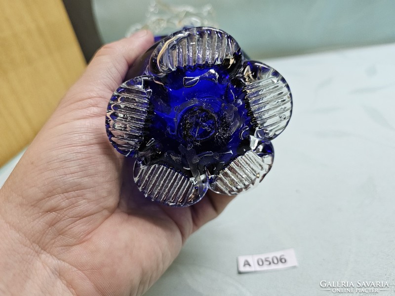 A0506 Üveg váza 25 cm