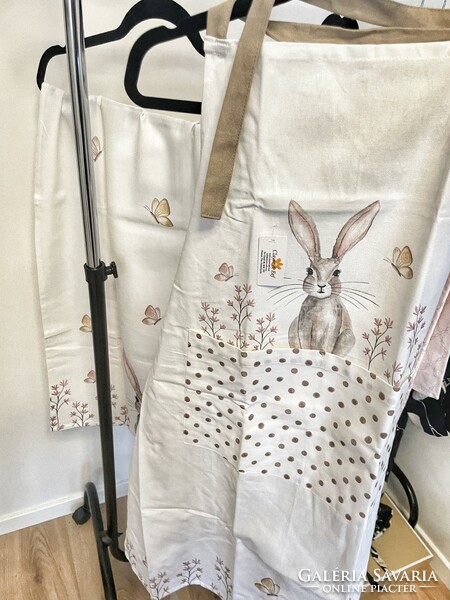 Easter apron - perfect to wear in the kitchen