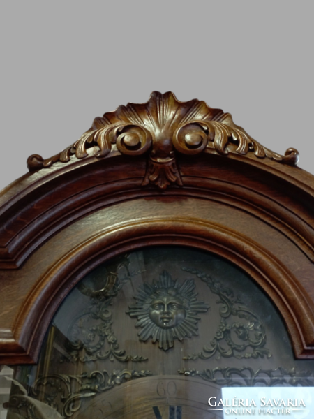 Baroque standing clock