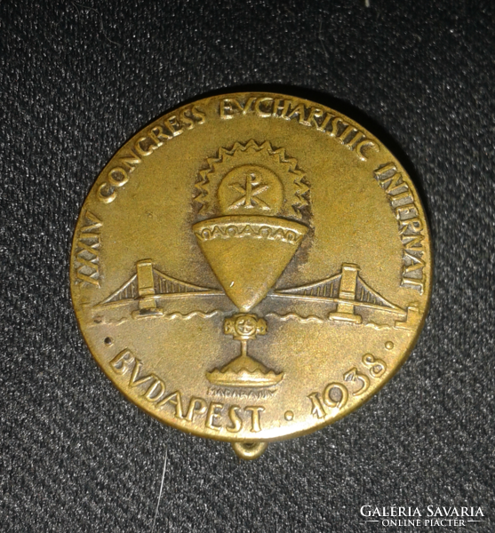 Eucharistic Congress Budapest 1938 badge