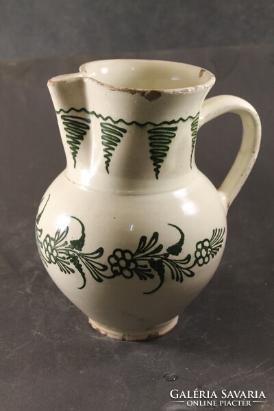 Antique Hódmezővásárhely signed jug 846