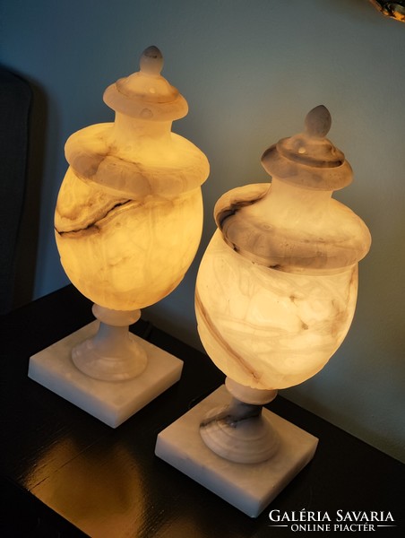 Pair of old lamps