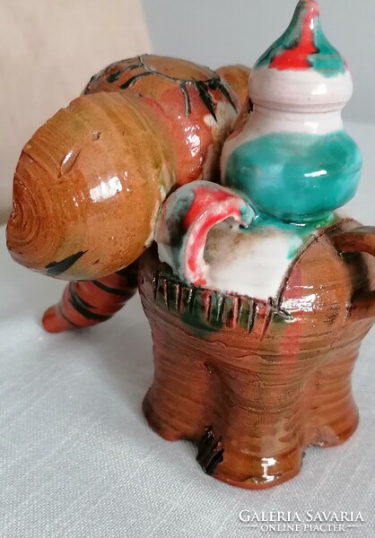 Ceramic retro elephant