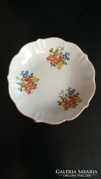 Floral plate aquincum porcelain