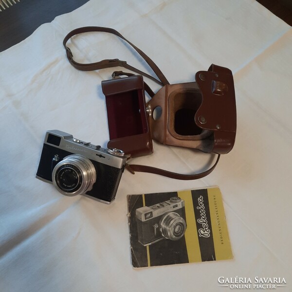 Welta belmira camera with original leather case and manual in German