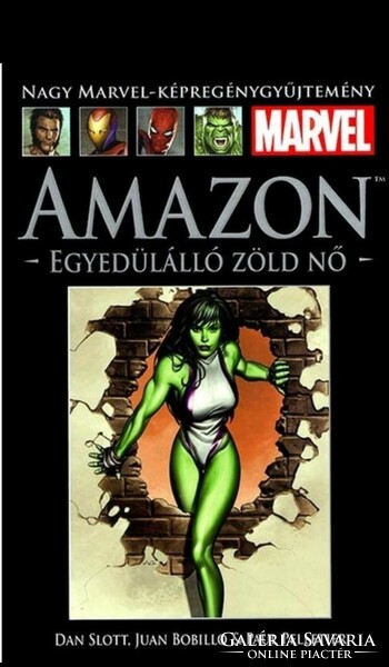 Marvel 17 : amazon: single green woman (comic book)