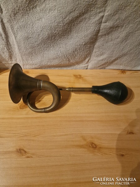 Brass ball horn vintage car horn