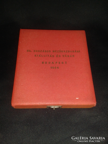 Országos Mezőgazdasági és Élelmiszeripari Kiállítás Budapest 1964 III. díj