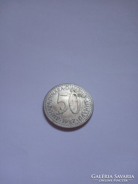 Nice 50 dinars 1987!