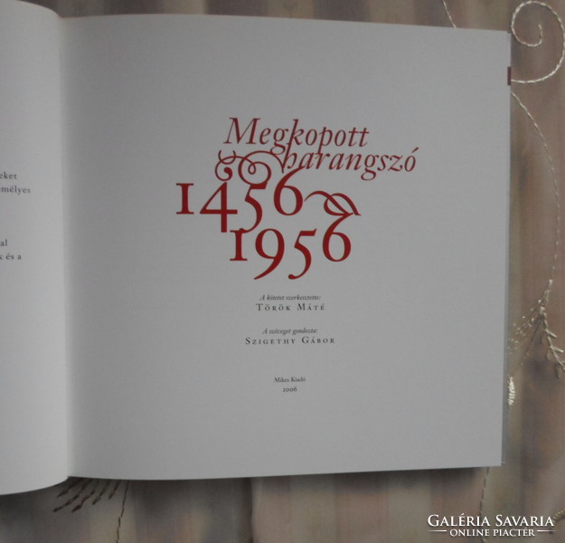 Misztrál: Megkopott harangszó, 1456–1956 (CD + könyv)