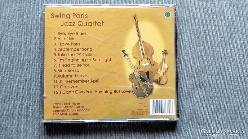 I Love Paris - Swing Paris Jazz Quartet