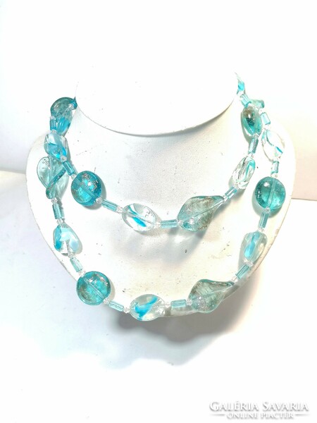 Murano glass necklace (1195)