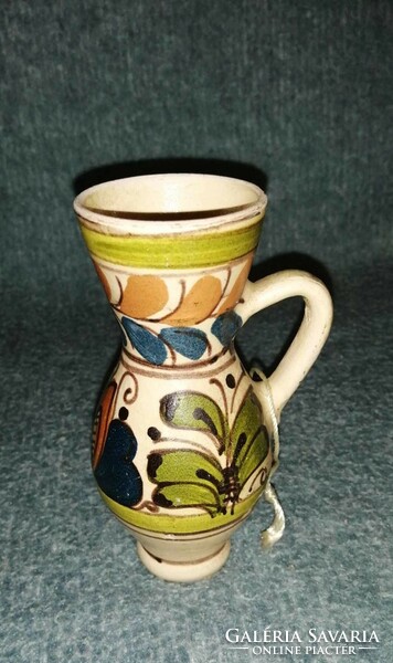 Korondi ceramic jug, 13 cm high (a8)
