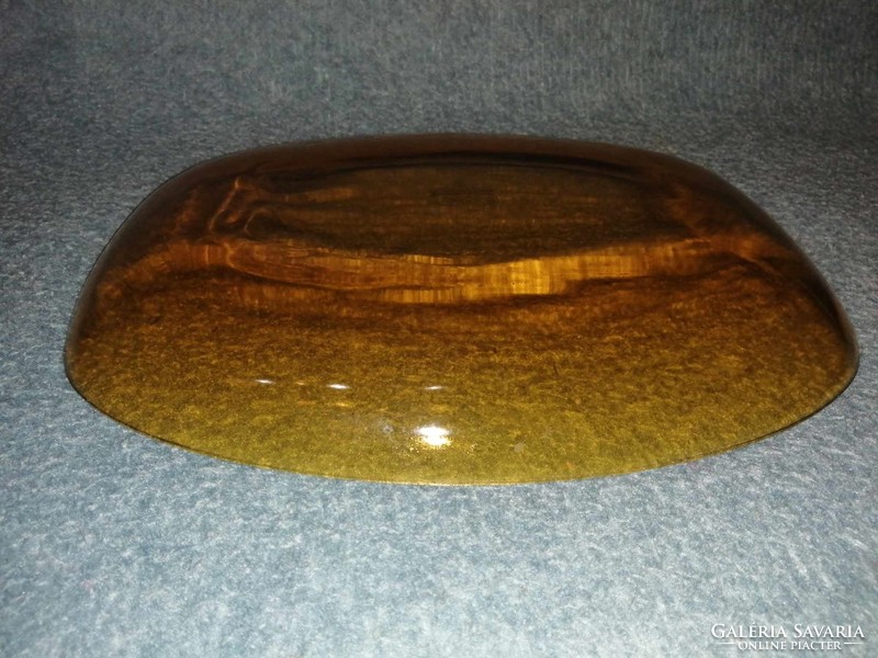 RIGOPAL üveg kínáló, asztalközép 24*30 cm (A8)