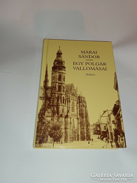 Sándor Márai - confessions of a citizen - new, unread and flawless copy!!!