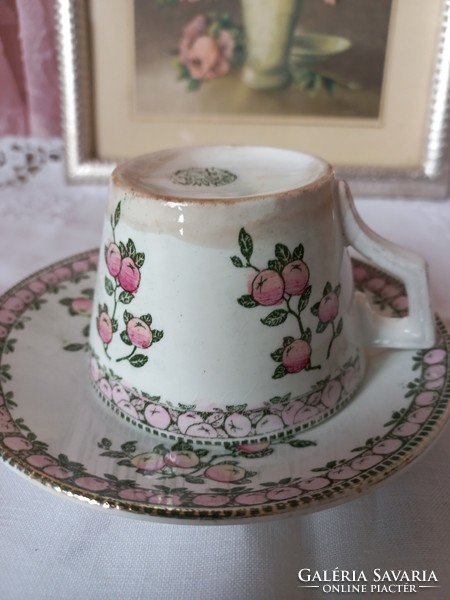 Luneville tea cup in beautiful colors and decor