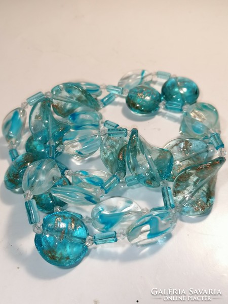 Murano glass necklace (1195)