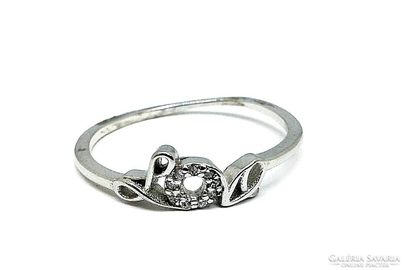 Silver stone ring (zal-ag107605)