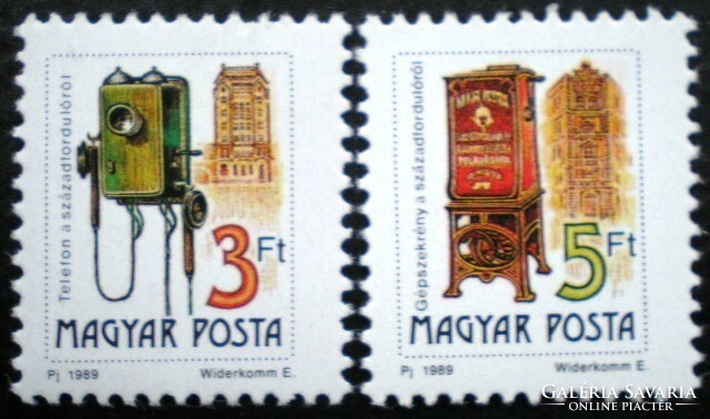 S4019-20 / 1990 postal history stamp series postal clerk