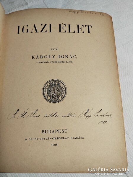 Ignác Károly: real life