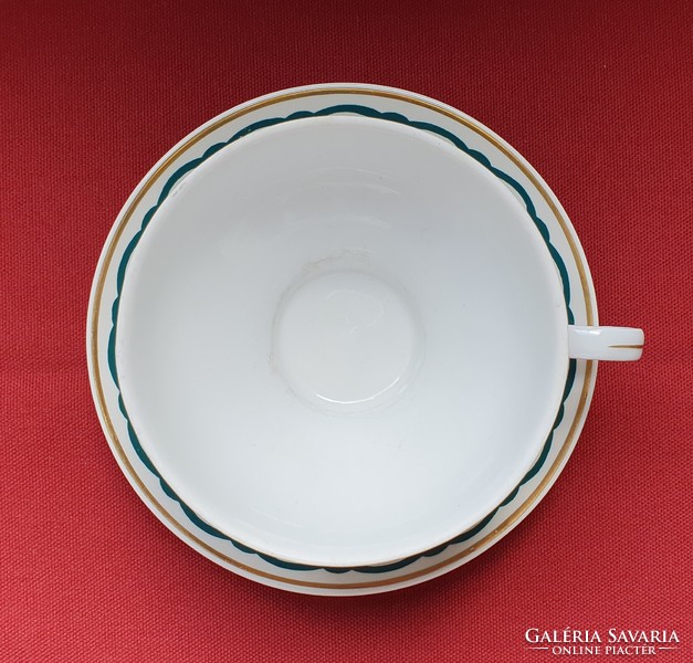 Lettin német porcelán kávés teás szett csésze csészealj tányér