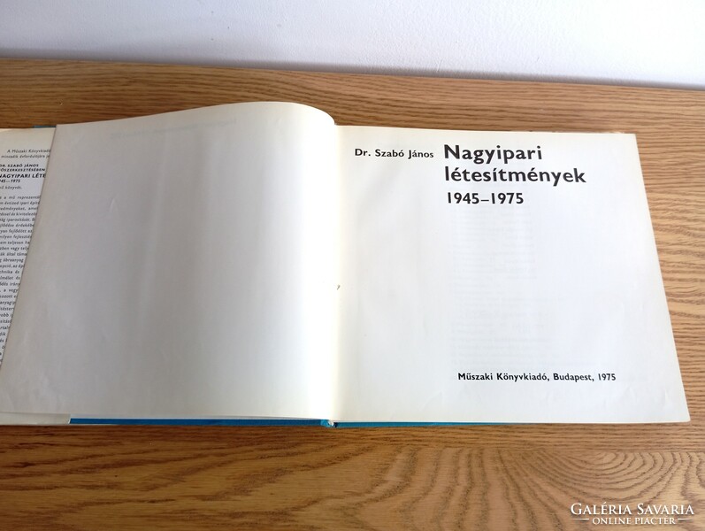 Retro magyar könyv. Nagyipari létesítmények 1945-1975