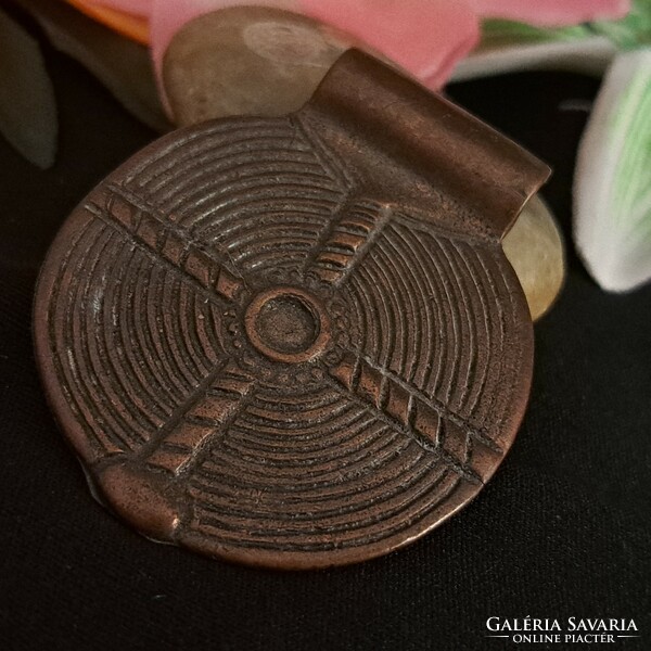 Craftsman copper pendant 6 cm