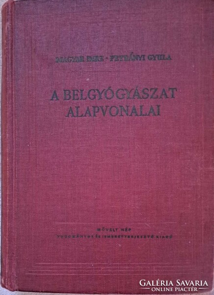 Gyula Magyar Imrepetrányi: basic lines of internal medicine Volume ii