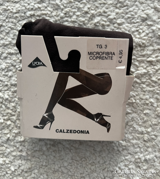 Calzedonia brown thicker tights -50 den, m - new