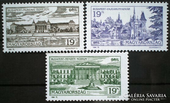 S4272-4 / 1994 Budapest attractions stamp series postage stamp