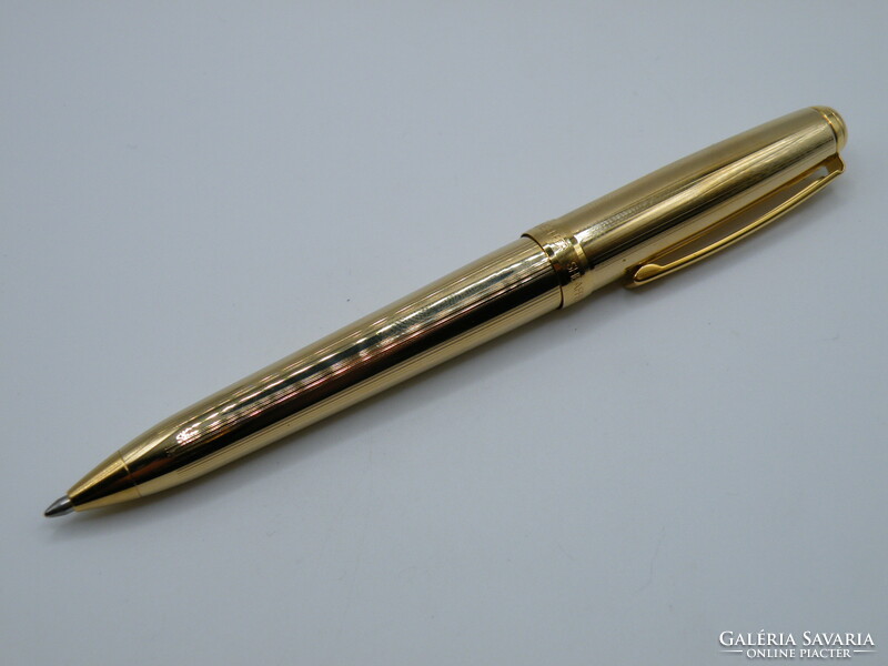 Uk0244 gilt sheaffer targa pen