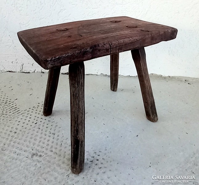 Rustic milking stool chair wood negotiable design scoki
