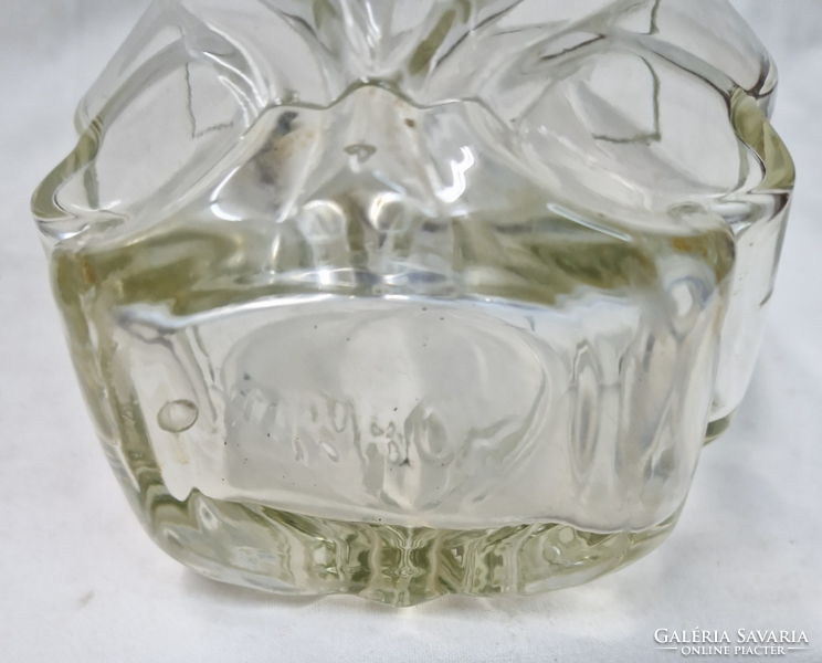 Régi Zwack "lant" likőrös üveg hibátlan állapotban 28 cm.