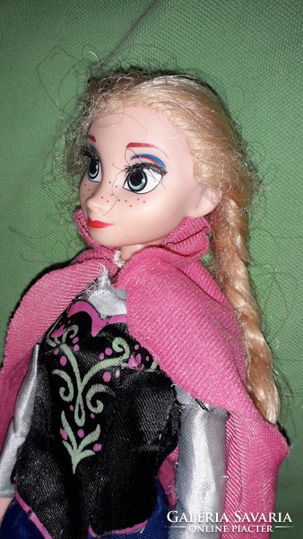 Long hair original hasbro - barbie - ice magic - wonderful anna toy doll according to the pictures