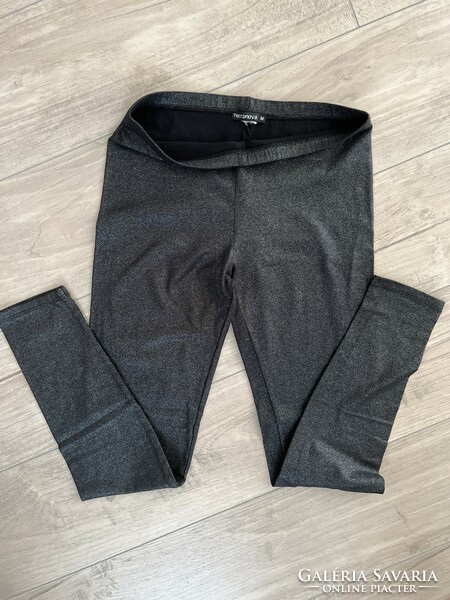 Terranova black-silver leggings m