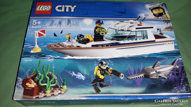 Lego® - lego city submarine - 60221 toy building set in unopened box as shown in the pictures