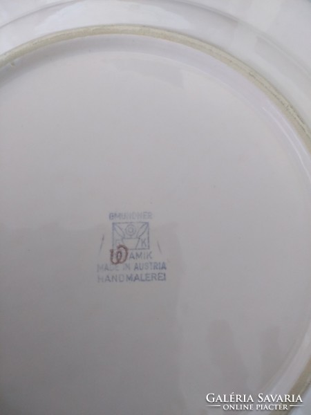Old gmundner ceramic plates