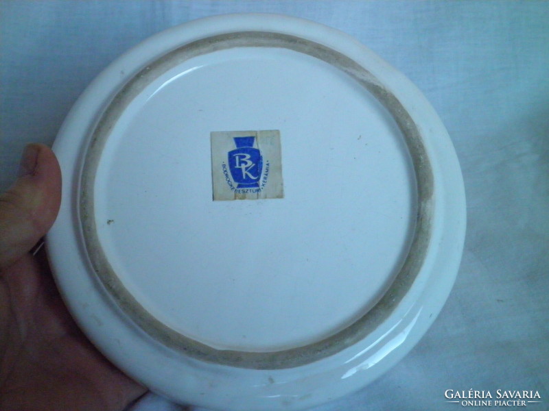 Old Bodrogkeresztúr ceramic ashtray
