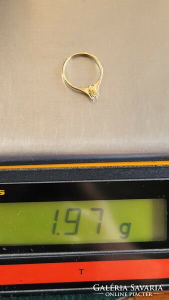14 K arany női gyűrű 1,97 g