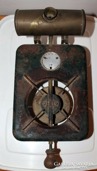 Antique small kerosene stove heater