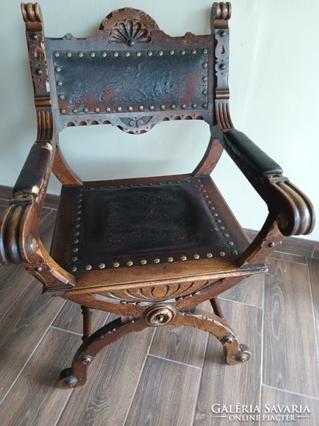 Savonarola throne chair for sale