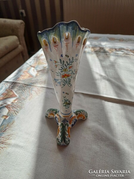 French ceramic vase