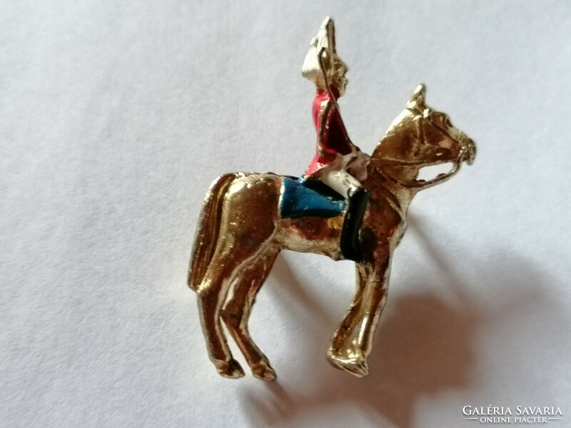 Horse hussar brooch 665..