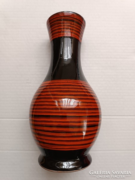 Retro striped vase 30cm