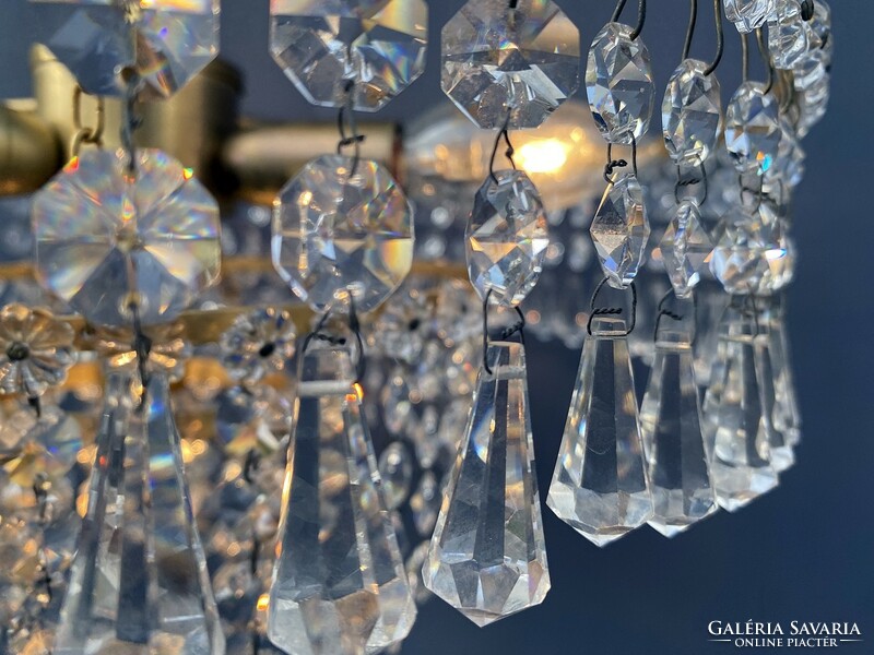 Perfect crystal chandelier.