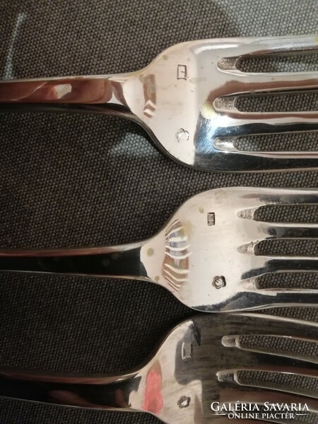 3 Pieces of a large quantity of silver forks!!