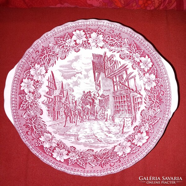 Angol, Royal Tudor Ware Statfordshire porcelán köretes, pörköltes, salátás tál