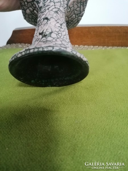 Gorka cracked glazed ceramic vase
