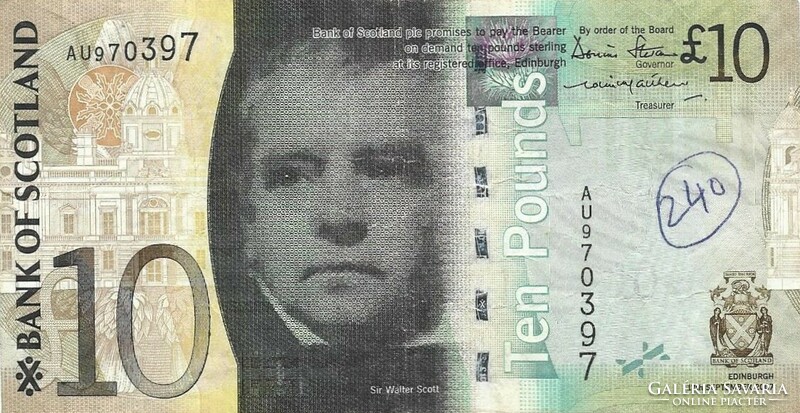 10 pounds pounds pounds 2007 Scotland bank of Scotland